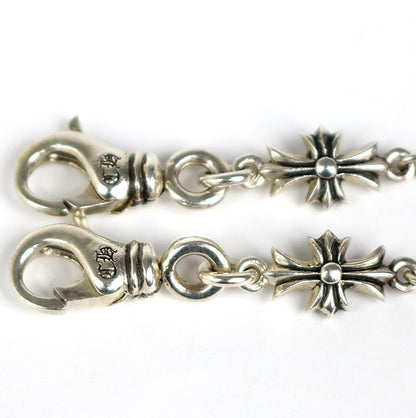 CHROME HEARTS Tiny E CH Plus Silver Necklace Size ONE SIZE