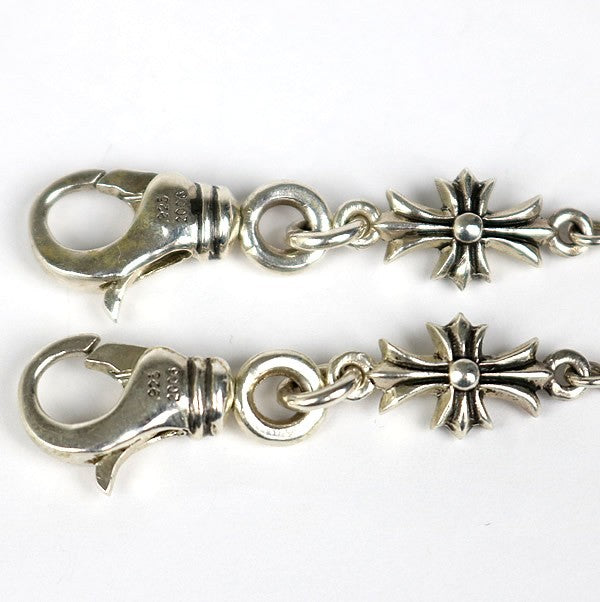 CHROME HEARTS Tiny E CH Plus Silver Necklace Size ONE SIZE