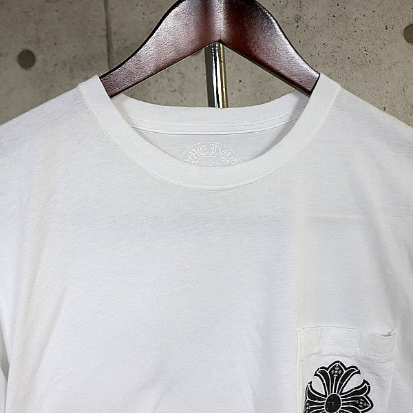 CHROME HEARTS CH Plus Horseshoe T-Shirt White Size M