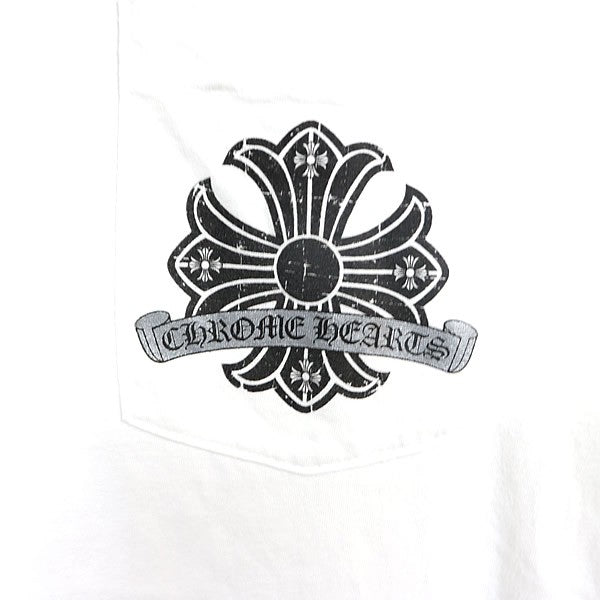 CHROME HEARTS CH Plus Horseshoe T-Shirt White Size M