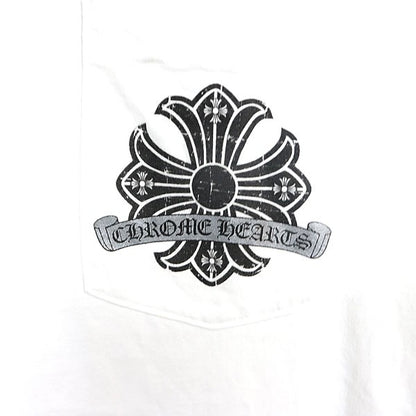 CHROME HEARTS CH Plus Horseshoe T-Shirt White Size M