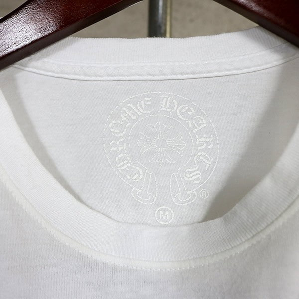 CHROME HEARTS CH Plus Horseshoe T-Shirt White Size M