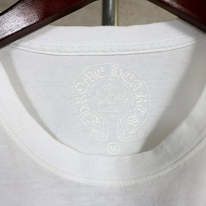 CHROME HEARTS CH Plus Horseshoe T-Shirt White Size M