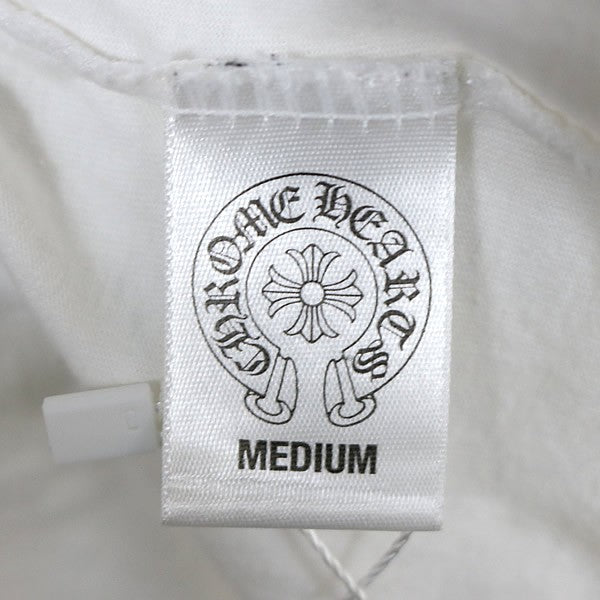CHROME HEARTS CH Plus Horseshoe T-Shirt White Size M