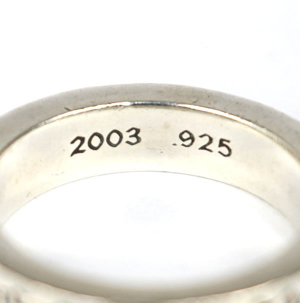 CHROME HEARTS Forever Spacer Ring Silver 925 Size ONE SIZE