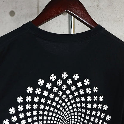 CHROME HEARTS CH Plus Circle Logo Black T-Shirt Size S