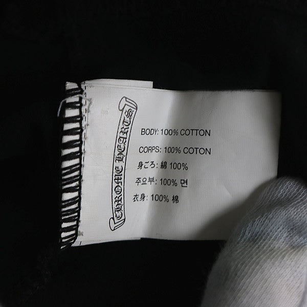 CHROME HEARTS CH Plus Circle Logo Black T-Shirt Size S