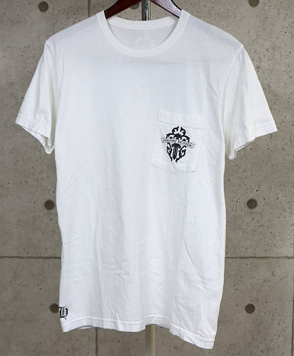 CHROME HEARTS Vine Dagger T-Shirt White Size M