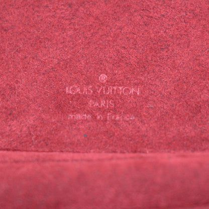 LOUIS VUITTON Cannes Vanity Epi Handbag Red Size ONE SIZE