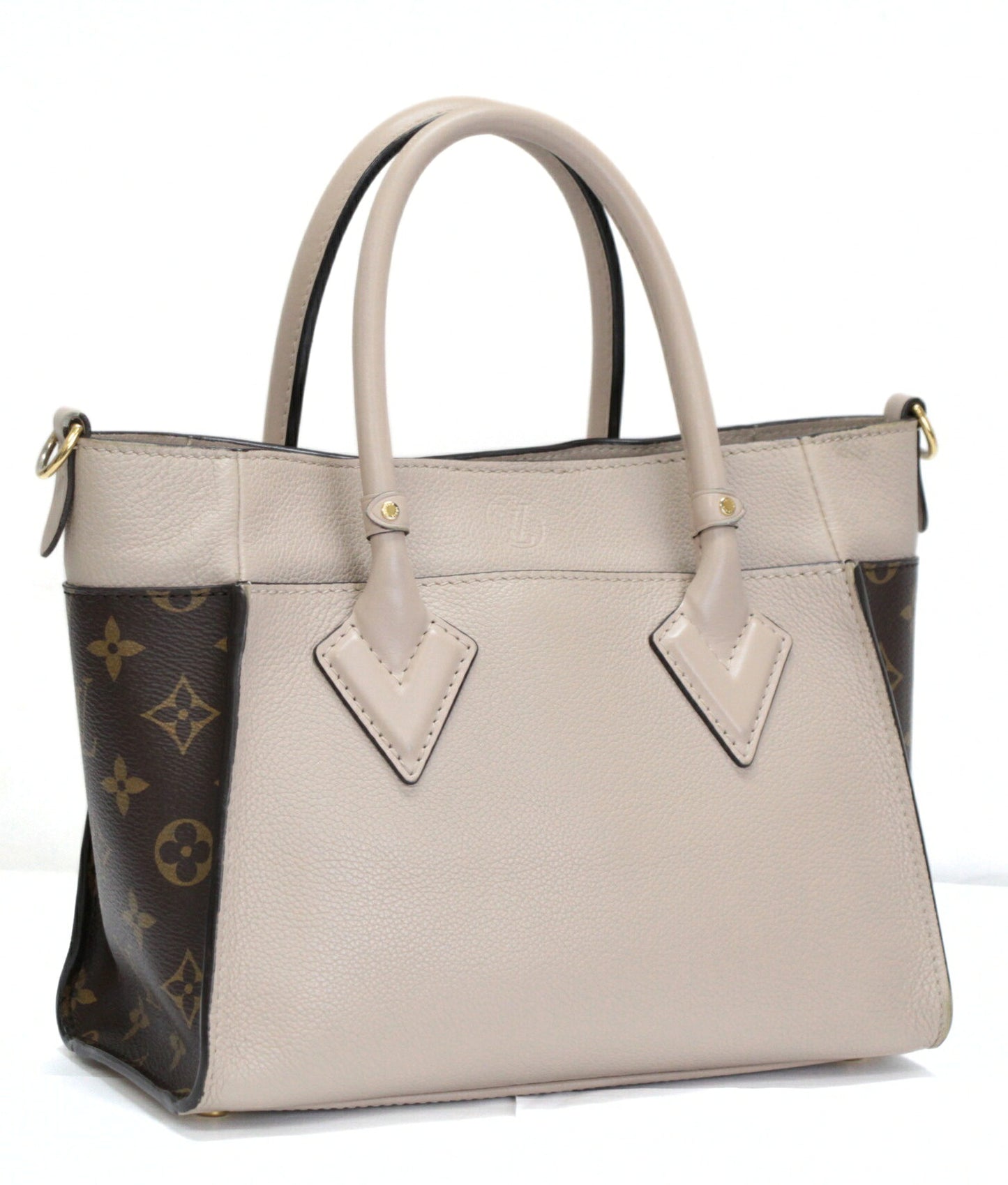 LOUIS VUITTON On My Side PM Monogram Bag Beige Size ONE SIZE