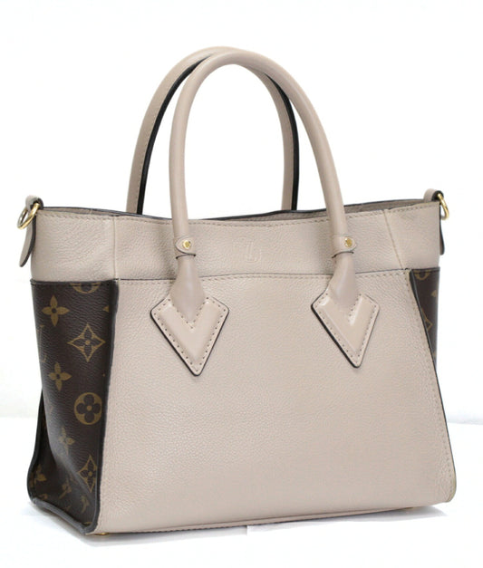 LOUIS VUITTON On My Side PM Monogram Bag Beige Size ONE SIZE