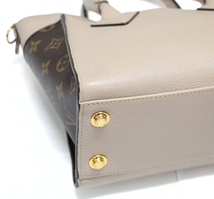 LOUIS VUITTON On My Side PM Monogram Bag Beige Size ONE SIZE