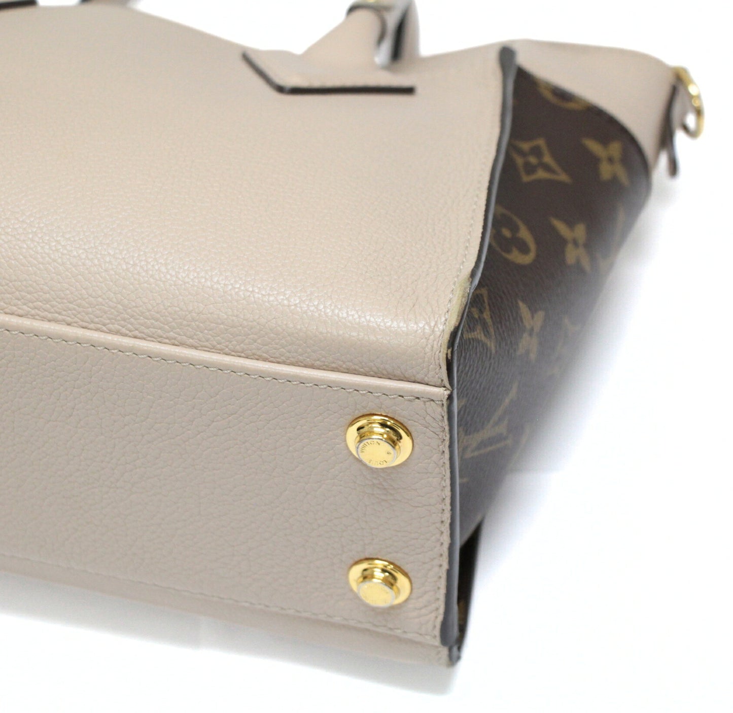 LOUIS VUITTON On My Side PM Monogram Bag Beige Size ONE SIZE