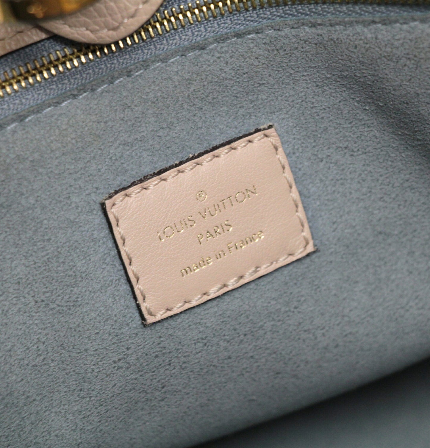 LOUIS VUITTON On My Side PM Monogram Bag Beige Size ONE SIZE