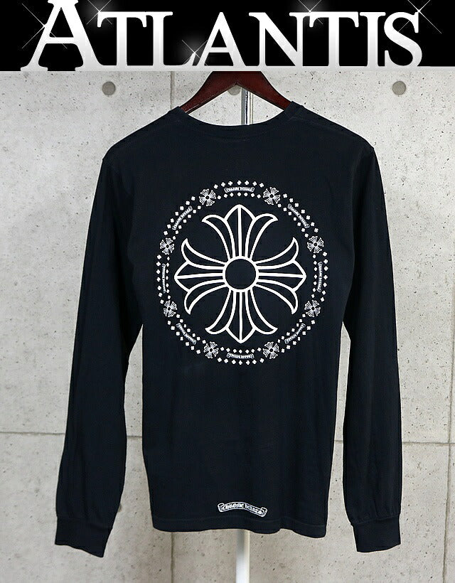 CHROME HEARTS CH Plus Print Long Sleeve Shirt Black Size M