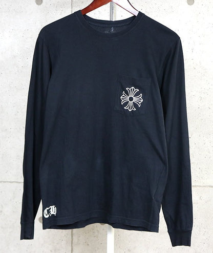 CHROME HEARTS CH Plus Print Long Sleeve Shirt Black Size M