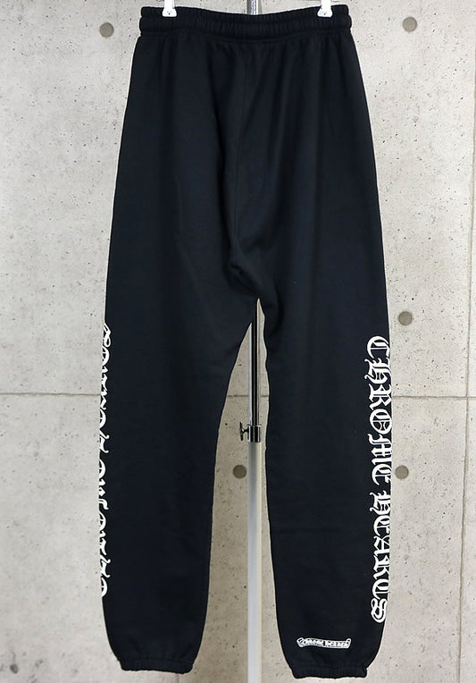 CHROME HEARTS Old English Sweatpants Black Size M