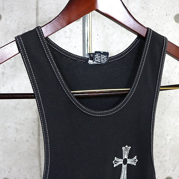 CHROME HEARTS NY Limited Large Cross Tank Top Black Size M