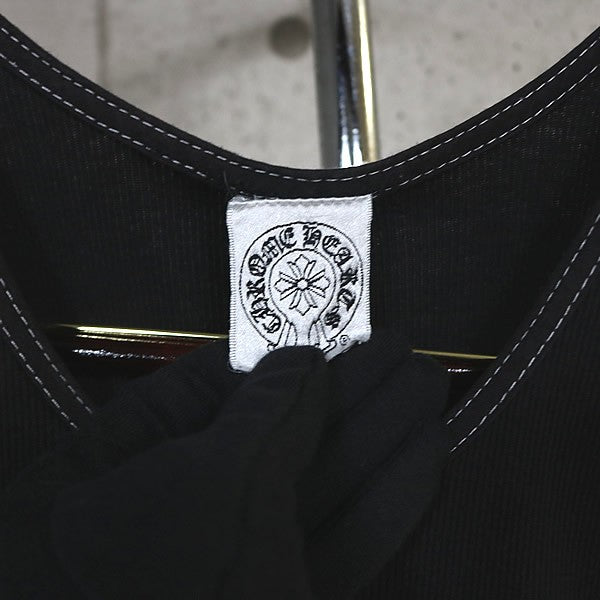 CHROME HEARTS NY Limited Large Cross Tank Top Black Size M