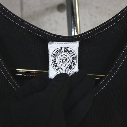CHROME HEARTS NY Limited Large Cross Tank Top Black Size M