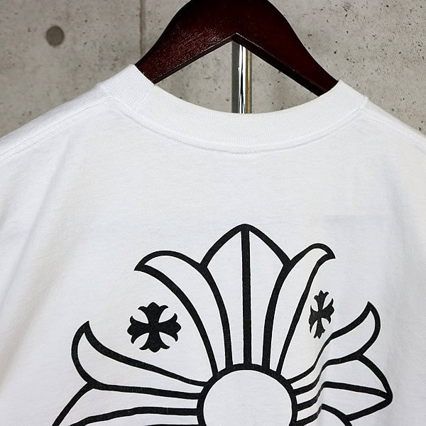 CHROME HEARTS Old Vintage CH Plus LA T-Shirt White Size M