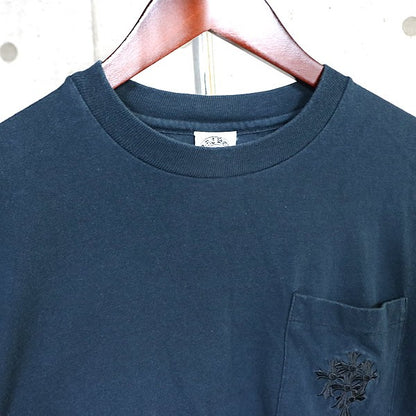 CHROME HEARTS Old Vintage Cemetery T-Shirt Black Size S