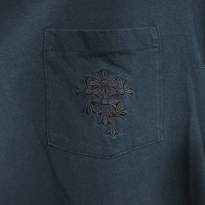 CHROME HEARTS Old Vintage Cemetery T-Shirt Black Size S