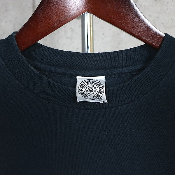 CHROME HEARTS Old Vintage Cemetery T-Shirt Black Size S