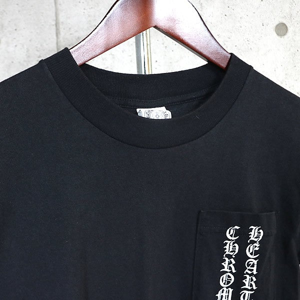 CHROME HEARTS Old Vintage T-Bar Star T-Shirt Black Size S