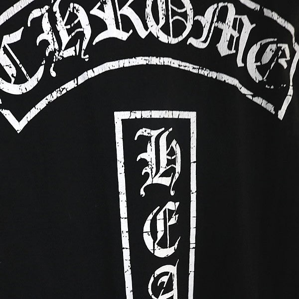 CHROME HEARTS Old Vintage T-Bar Star T-Shirt Black Size S