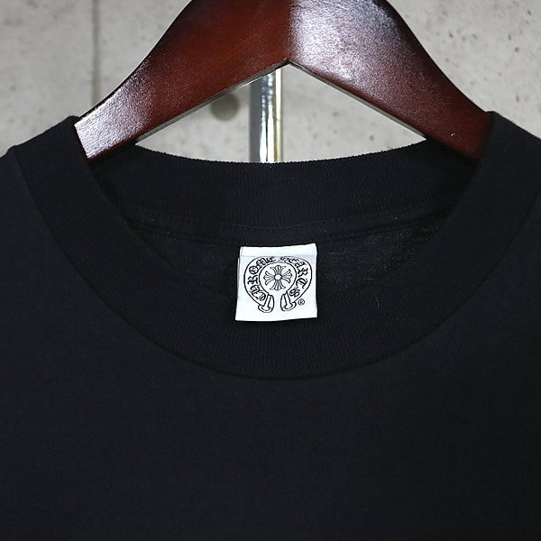 CHROME HEARTS Old Vintage T-Bar Star T-Shirt Black Size S