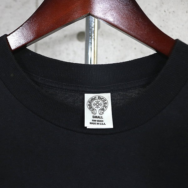 CHROME HEARTS Old Vintage Honolulu T-Shirt Black/Gold Size S
