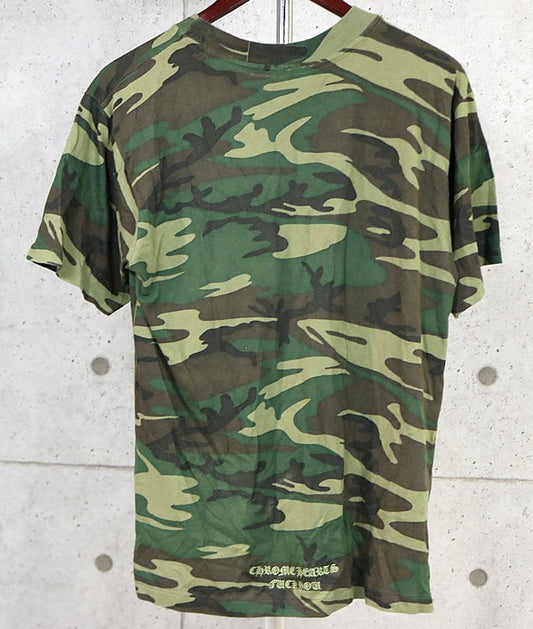 CHROME HEARTS Old CH Cross Pocket Camo T-Shirt Size M
