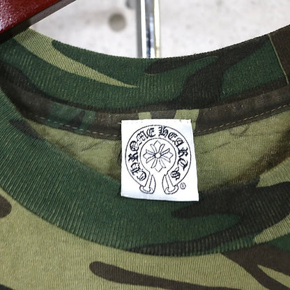 CHROME HEARTS Old CH Cross Pocket Camo T-Shirt Size M