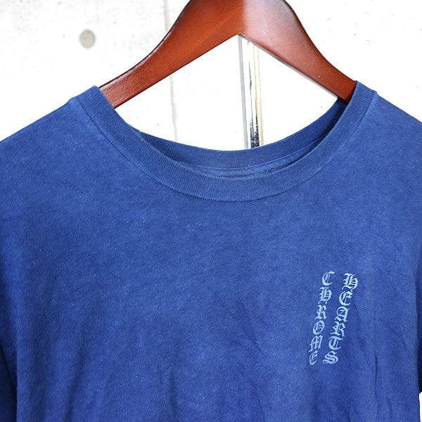 CHROME HEARTS Old Tokyo Vine Dagger Navy T-Shirt Size L