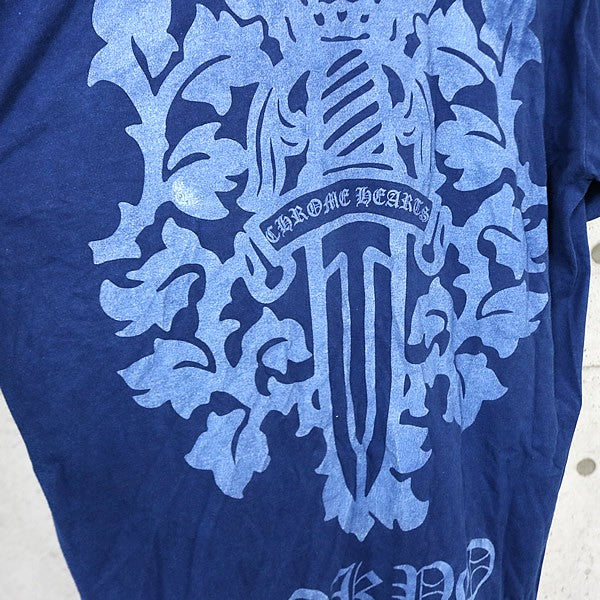CHROME HEARTS Old Tokyo Vine Dagger Navy T-Shirt Size L