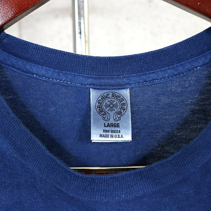 CHROME HEARTS Old Tokyo Vine Dagger Navy T-Shirt Size L