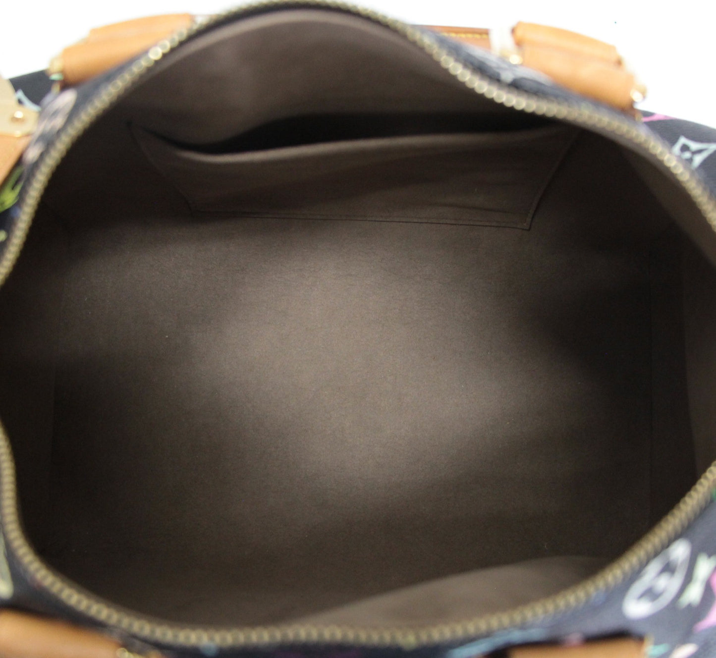 Louis Vuitton Speedy 30 Monogram Handbag Black Size ONE SIZE
