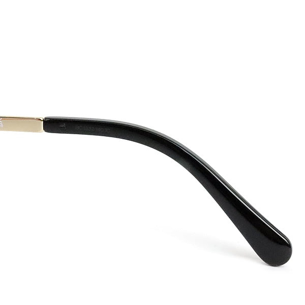 CHANEL CC Mark Heart Square Eyewear Black Gold Size ONE SIZE