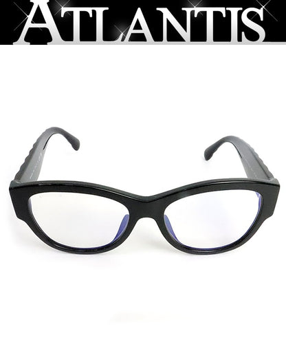 ONS CHANEL Mini CC Mark Eyewear Black White Size 54