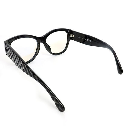 ONS CHANEL Mini CC Mark Eyewear Black White Size 54