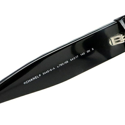 ONS CHANEL Mini CC Mark Eyewear Black White Size 54