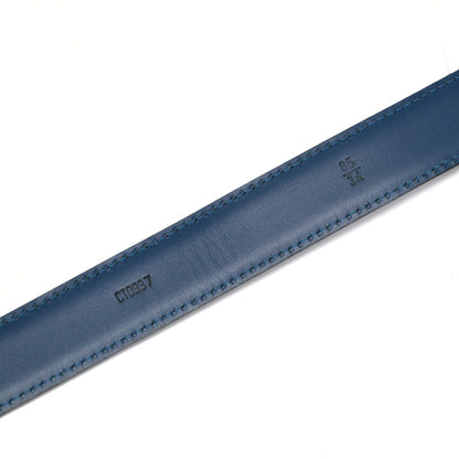 LOUIS VUITTON Ceinture Classic Epi Blue Belt Size ONE SIZE