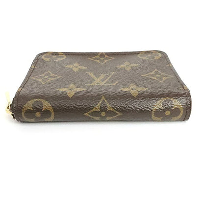 Louis Vuitton Monogram Zippy Coin Purse Wallet Size ONE SIZE