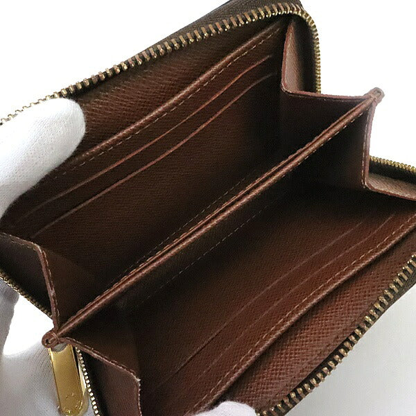 Louis Vuitton Monogram Zippy Coin Purse Wallet Size ONE SIZE