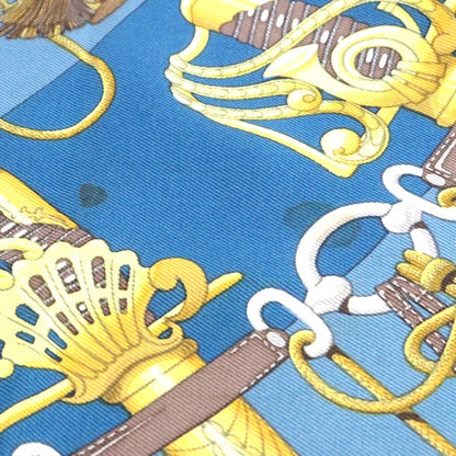 HERMES Carre 45 Cliqueti Sword Silk Scarf Size ONE SIZE