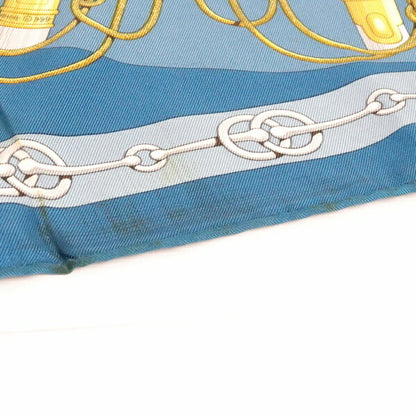HERMES Carre 45 Cliqueti Sword Silk Scarf Size ONE SIZE