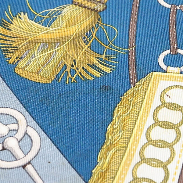 HERMES Carre 45 Cliqueti Sword Silk Scarf Size ONE SIZE