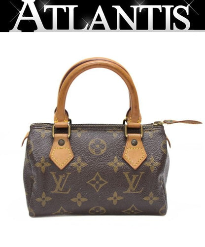 Louis Vuitton Monogram Mini Handbag Brown Size ONE SIZE