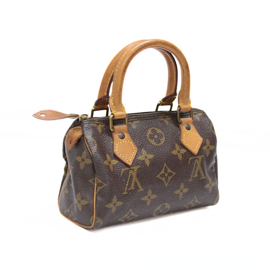 Louis Vuitton Monogram Mini Handbag Brown Size ONE SIZE